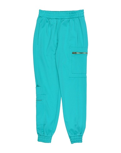 J'AIME’ Casual pants TURCHESE 100% Polyester, Elastane