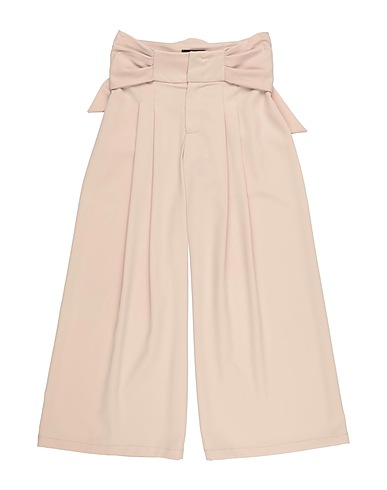 J'AIME’ Casual trouser Beige 100% Polyester, Elastane
