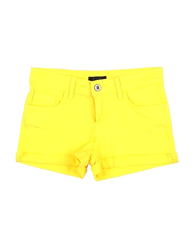J'AIME’ Shorts & Bermuda Yellow 97% Cotton, 3% Elastane