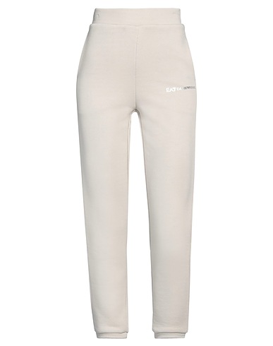 EA7 Pantalone Grigio chiaro 100% Cotone