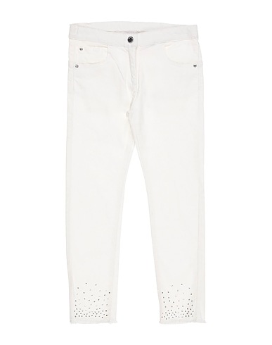 SARABANDA Pantalone Bianco 98% Cotone, 2% Elastan