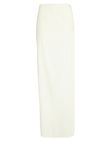 16ARLINGTON Long skirt Light green 97% Polyester, 3% Elastane