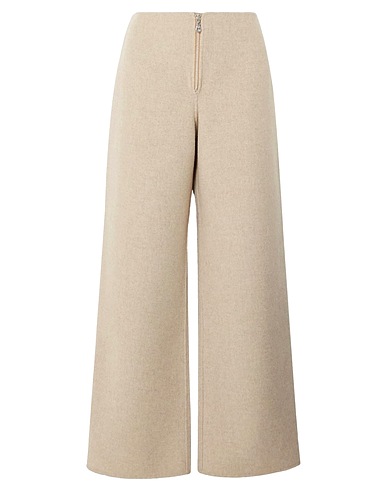 KASSL EDITIONS Casual trouser Beige 45% Acrylic, 30% Polyester, 20% Wool, 5% Other Fibres