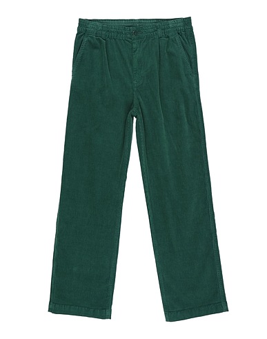 POLO RALPH LAUREN Casual trouser Dark green 98% Cotton, 2% Elastane