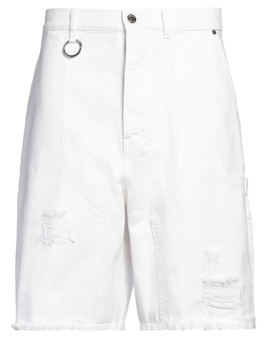 ÉTUDES STUDIO Denim shorts White 100% Cotton