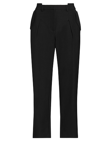 ALPHA STUDIO Pantalone Nero 92% Poliestere, 8% Elastan