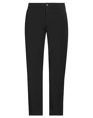 DEPARTMENT 5 Casual trouser Black 97% Cotton, 3% Elastane