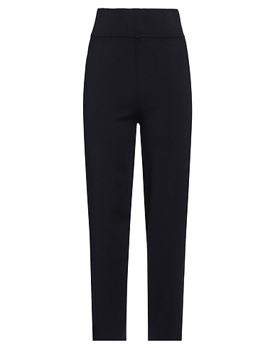 ALPHA STUDIO Casual trouser Midnight blue 100% Wool