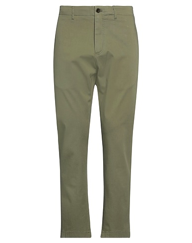 DEPARTMENT 5 Pantalone Verde militare 97% Cotone, 3% Elastan