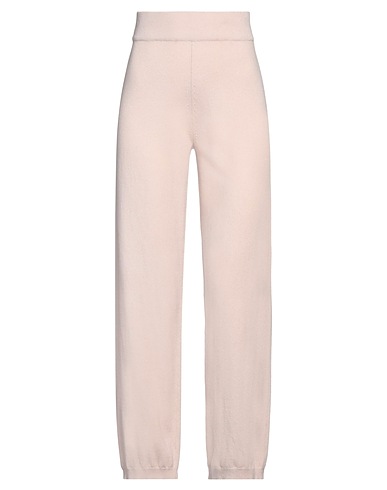 ALPHA STUDIO Casual trouser Beige 90% Wool, 10% Cashmere