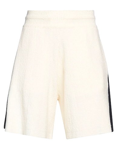 GOLDEN GOOSE Shorts & Bermuda Cream 60% Cotton, 39% Polyamide, 1% Elastane