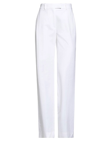 ELEVENTY Casual pants White 50% Cotton, 48% Lyocell, 2% Elastane