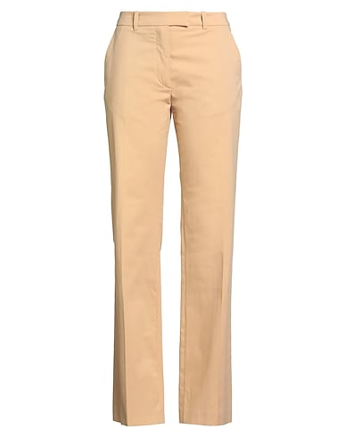 ELEVENTY Casual trouser BEIGE 50% Cotton, 48% Lyocell, 2% Elastane