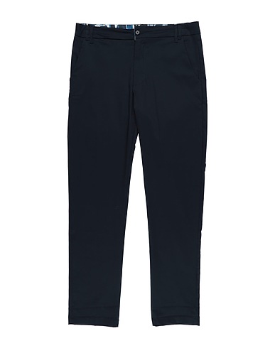STONE UP Casual trouser Midnight blue 97% Cotton, 3% Elastane