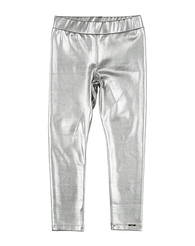 LIU •JO Leggings Silver 87% Polyester, 13% Elastane
