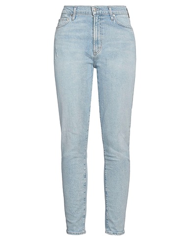 CITIZENS OF HUMANITY Denim trousers Blue 99% Organic cotton, 1% Elastane