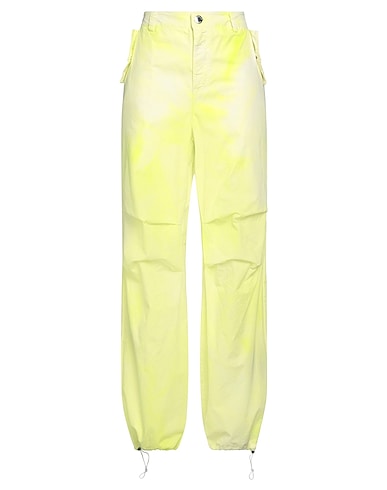 PINKO Casual trouser Lime green 100% Cotton