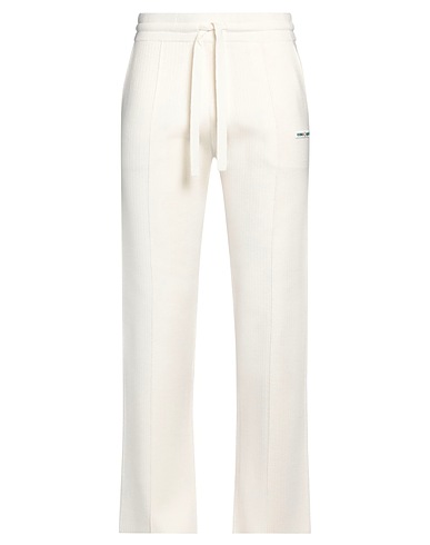 CASABLANCA Casual trouser Ivory 50% Wool, 50% Acrylic