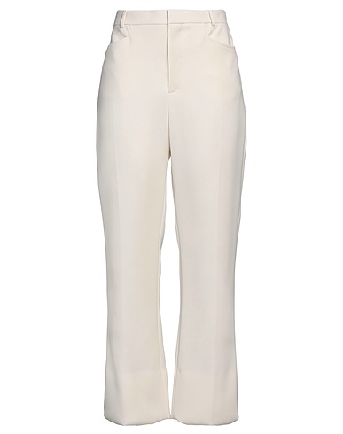 TOM FORD Casual trouser Cream 72% Virgin Wool, 28% Silk