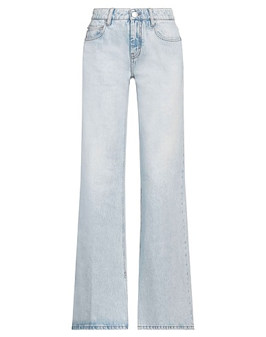 AMI ALEXANDRE MATTIUSSI Denim trousers Blue 100% Cotton