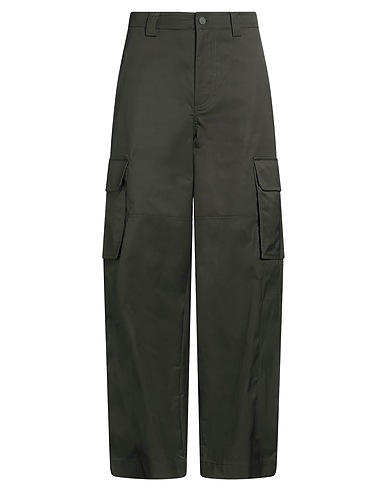 VALENTINO GARAVANI Casual trouser Military green 64% Polyester, 36% Elastomultiester