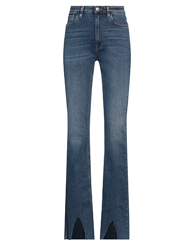 3x1 NYC Denim trousers Blue 92% Cotton, 6% Polyester, 2% Elastane