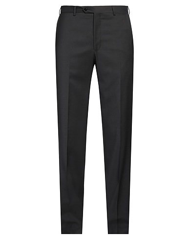PAL ZILERI Casual pants Black 100% Wool