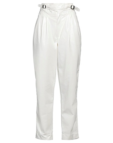 ROTATE BIRGER CHRISTENSEN Casual trouser White 64% Polyester, 36% Polyurethane