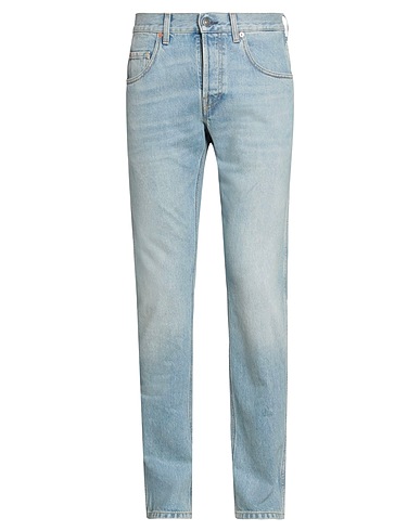 GUCCI Denim trousers Blue 100% Cotton, Polyester