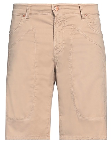 JECKERSON Shorts & Bermuda Beige 73% Lyocell, 23% Cotton, 4% Elastane