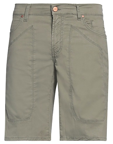 JECKERSON Shorts & Bermuda Sage green 73% Lyocell, 23% Cotton, 4% Elastane