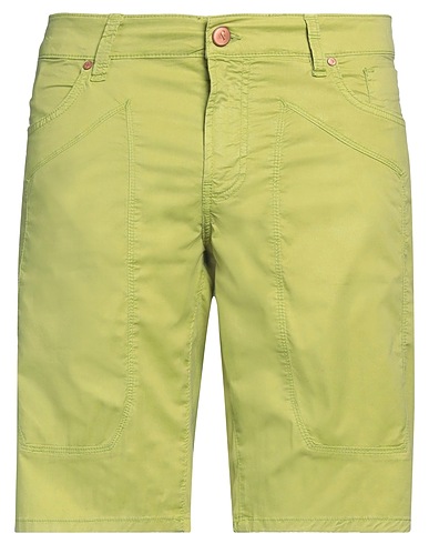 JECKERSON Shorts & Bermuda Lime green 73% Lyocell, 23% Cotton, 4% Elastane