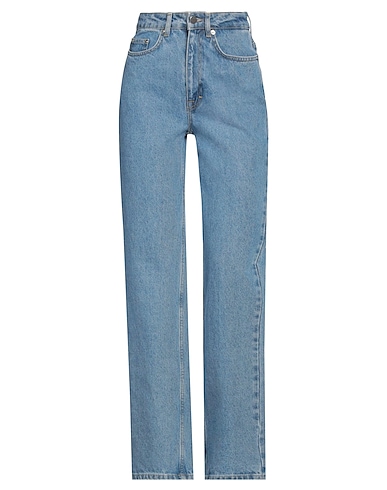 REMAIN BIRGER CHRISTENSEN Denim trousers Blue 100% Cotton