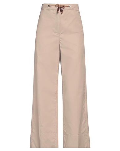 'S MAX MARA Casual pants Sand 66% Cotton, 34% Polyester
