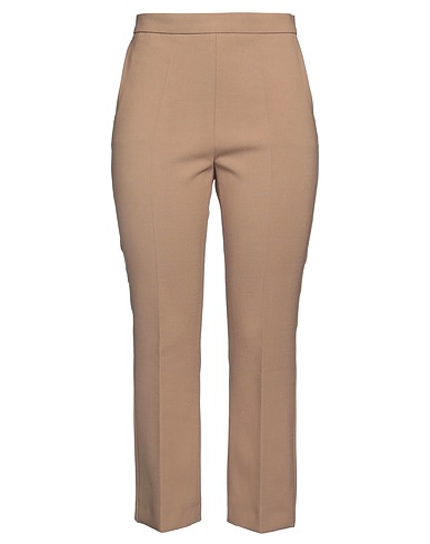 MAX MARA パンツ キャメル バージンウール 96% / ポリウレタン 4%