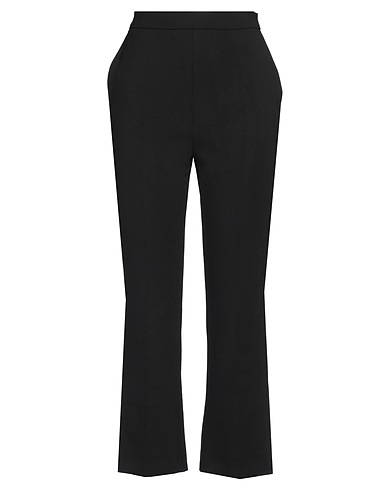MAX MARA Casual pants Black 96% Virgin Wool, 4% Elastane