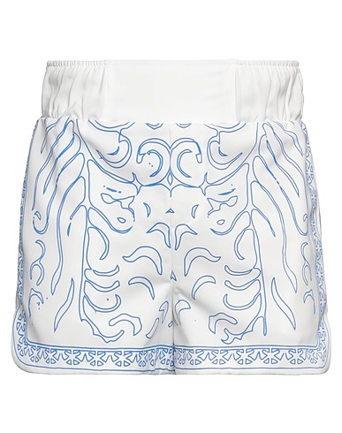 RHUDE Shorts & Bermuda White 100% Polyester