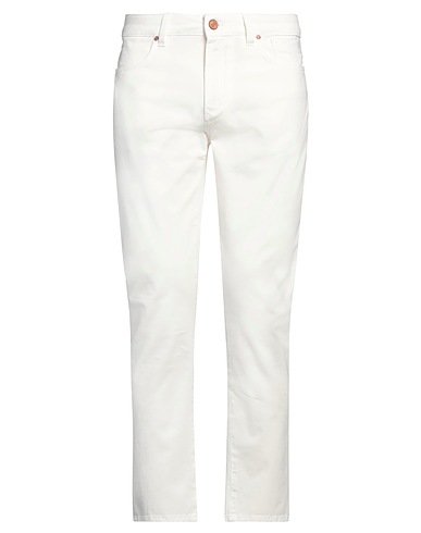 JECKERSON ジーンズ ホワイト コットン 97% / ポリウレタン 3%