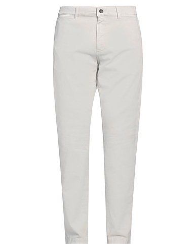 BARBOUR Casual pants Grey 98% Cotton, 2% Elastane