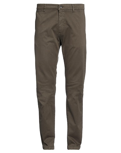 BARBOUR Casual pants VERDE MILITARE 98% Cotton, 2% Elastane