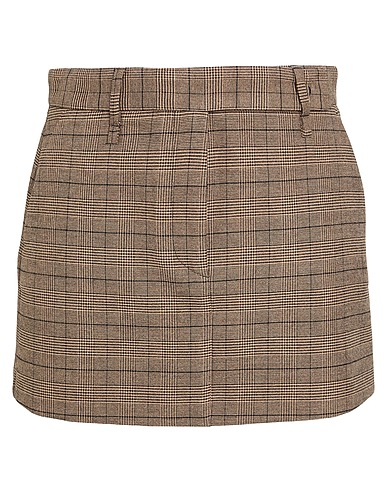 MAX&Co. Mini skirt JOKEY
 Taupe 66% Polyester, 33% Viscose, 1% Elastane