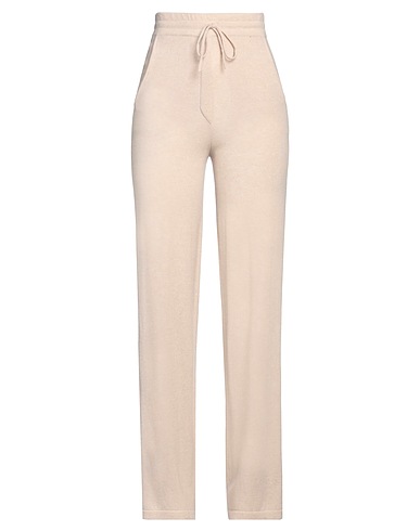 BARBARA BUI Casual trouser Sand 70% Wool, 30% Cashmere