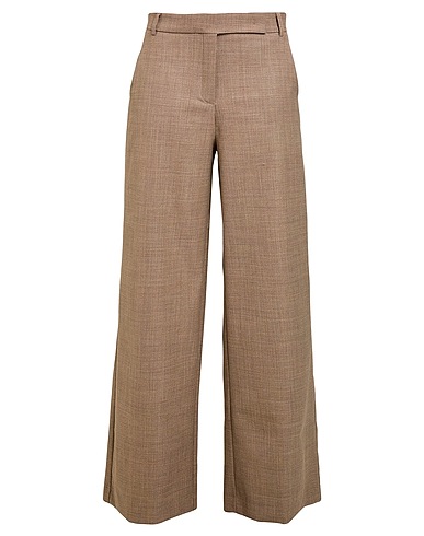 MAX&Co. Casual pants VACANZE
 Taupe 66% Polyester, 27% Virgin Wool, 7% Elastane
