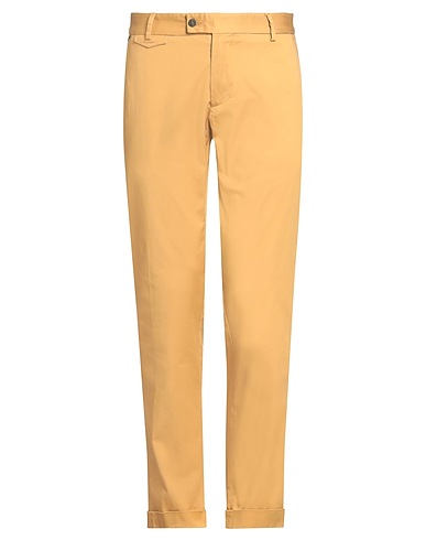 MESSAGERIE Pantalone Giallo ocra 97% Cotone, 3% Elastan