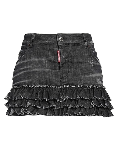 DSQUARED2 Denim skirt 98% Cotton, 2% Elastane