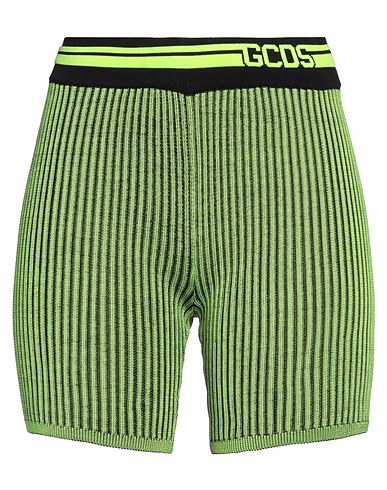 GCDS Shorts & Bermuda Green 100% Cotton