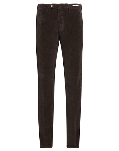 L.B.M. 1911 Casual trouser Brown 98% Cotton, 2% Elastane