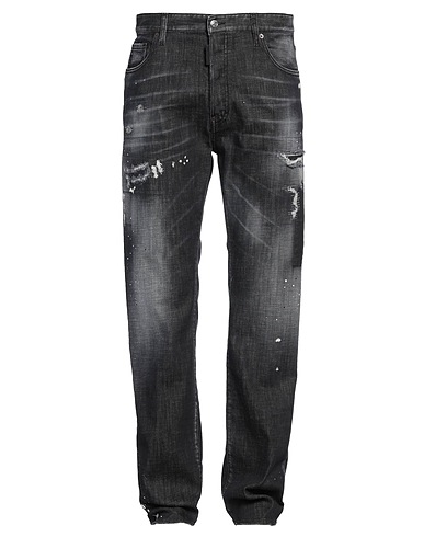 DSQUARED2 Denim trousers Black 98% Cotton, 2% Elastane