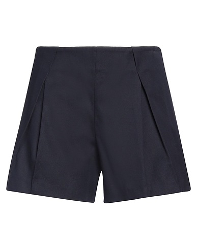 TORY BURCH Shorts & Bermuda Midnight blue 96% Cotton, 4% Elastane