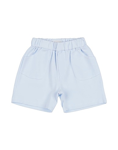 LALALÙ Shorts & Bermuda Sky blue 92% Cotton, 8% Elastane